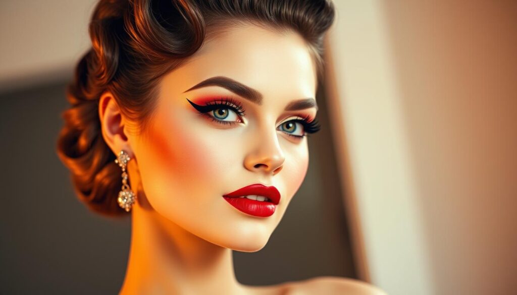 Maquiagem anos 50
