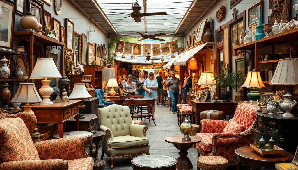 brechó de decoração