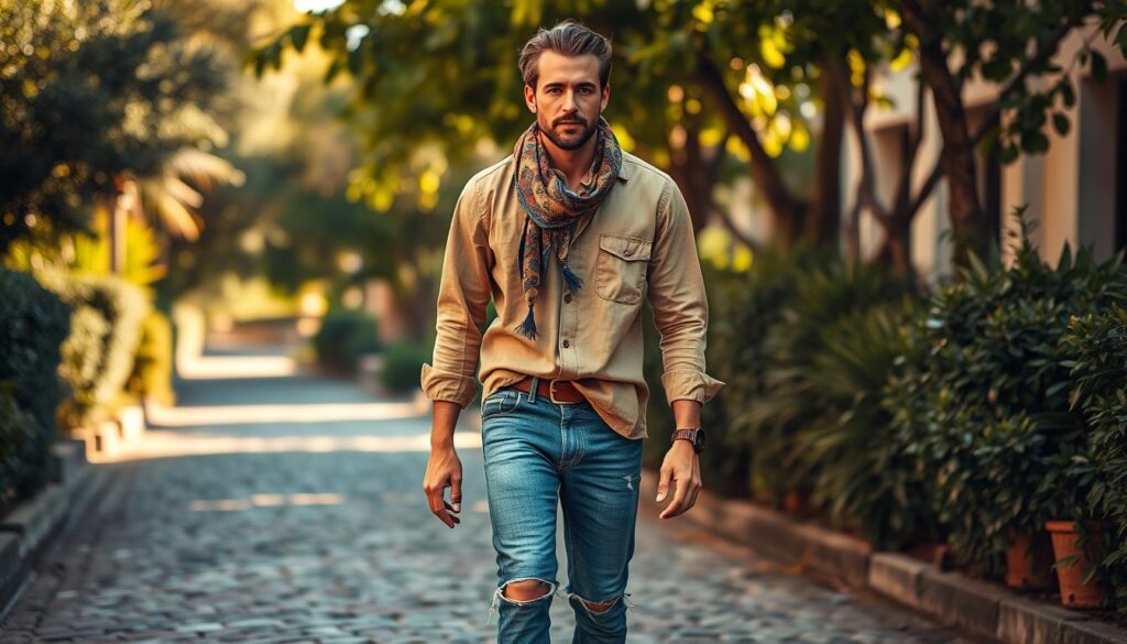 moda masculina boho