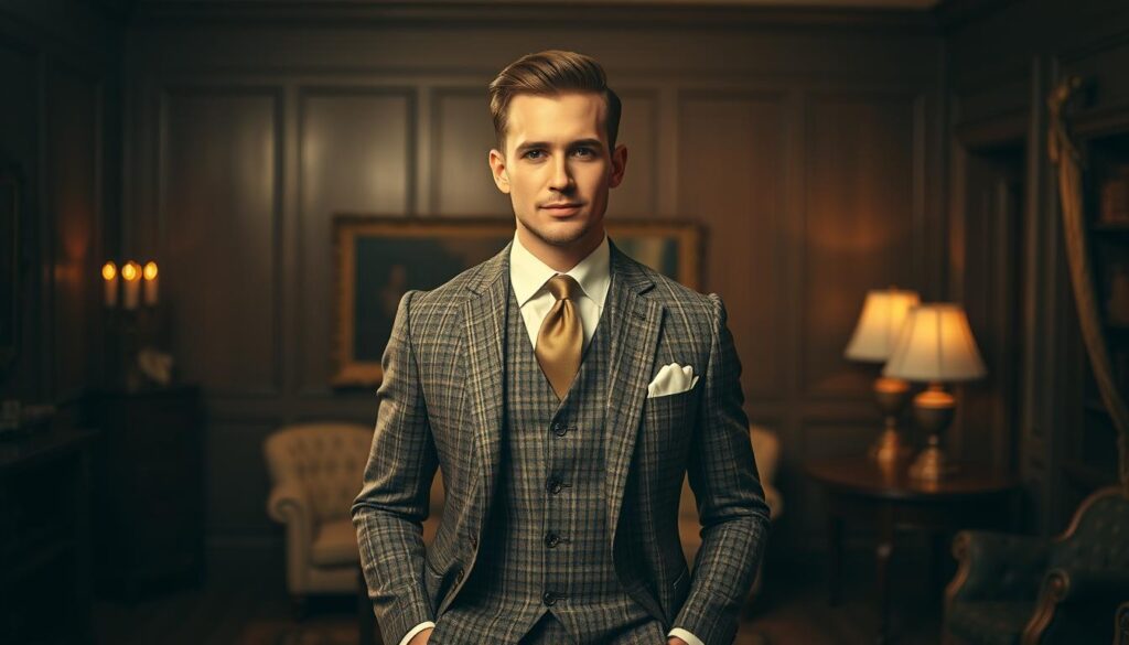 moda masculina retrô