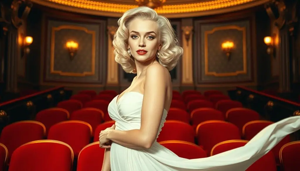 Marilyn Monroe no cinema retrô